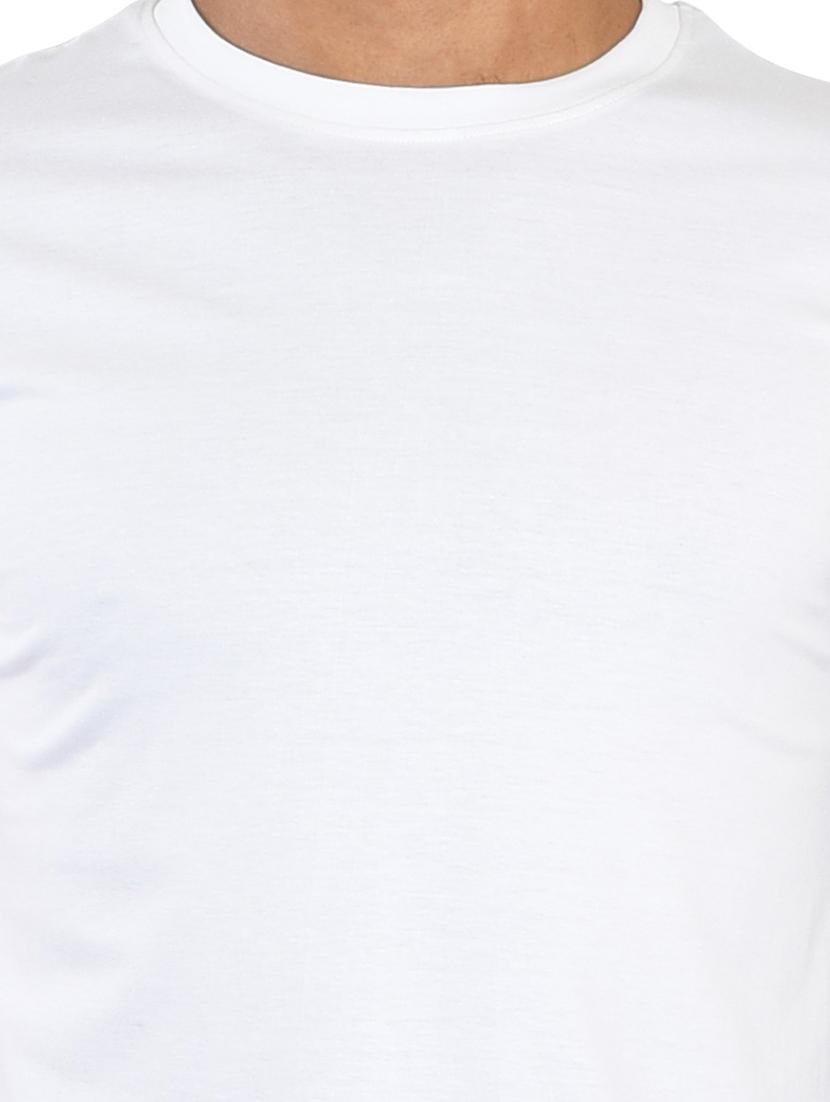 men round neck plain t-shirt - 21170184 - Standard Image - 3
