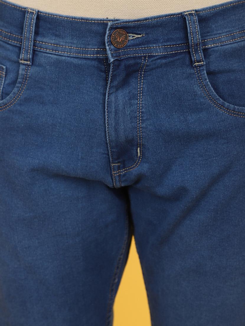men mid rise plain denim jeans - 21177166 - Zoom Image - 5