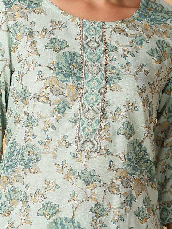 women three quarter sleeve straight kurti - 21226861 - Zoom Image - 6