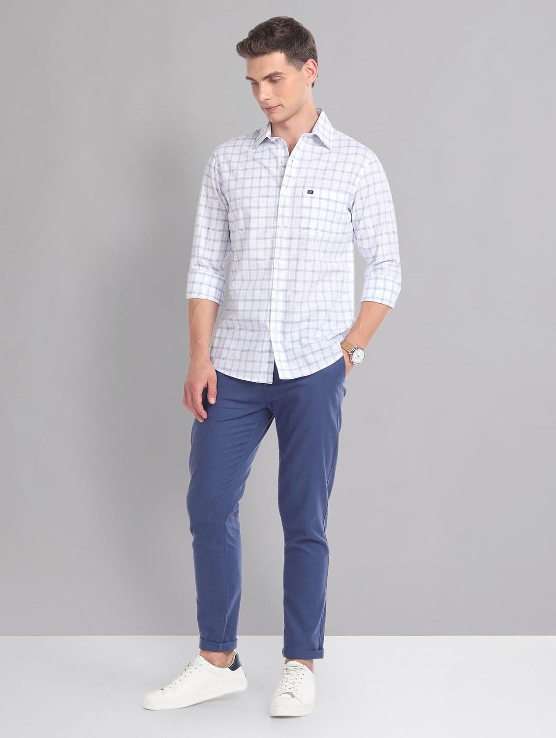 men long sleeved casual shirt - 21252736 - Standard Image - 3