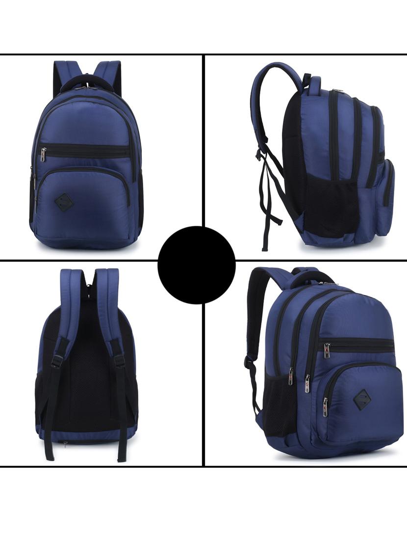 men solid laptop backpack - 21301200 - Zoom Image - 4