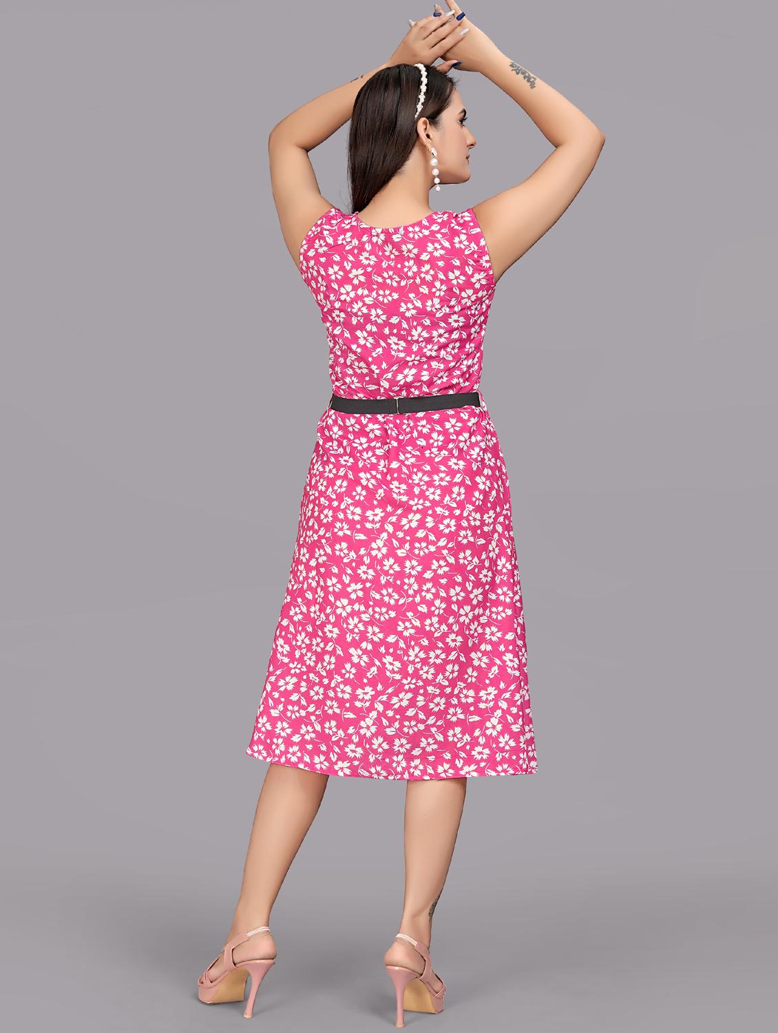 women floral a-line dress - 21308365 - Zoom Image - 2