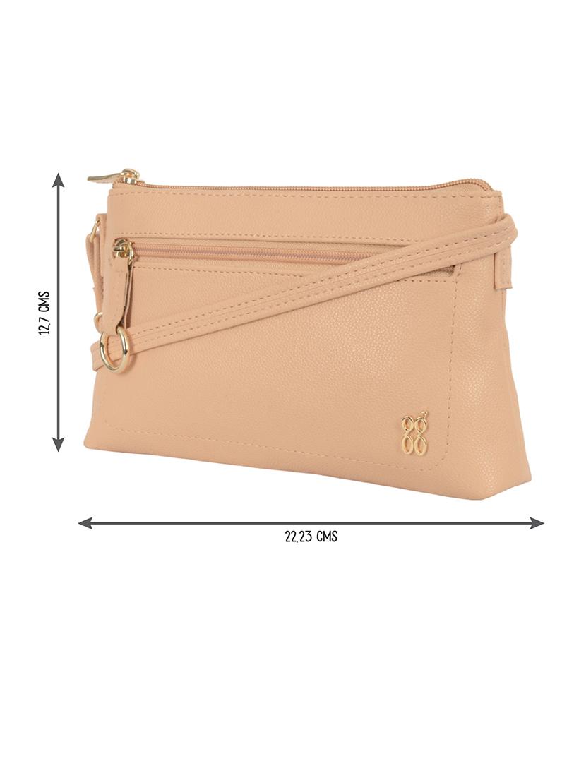 women solid sling bag - 21313091 - Standard Image - 4