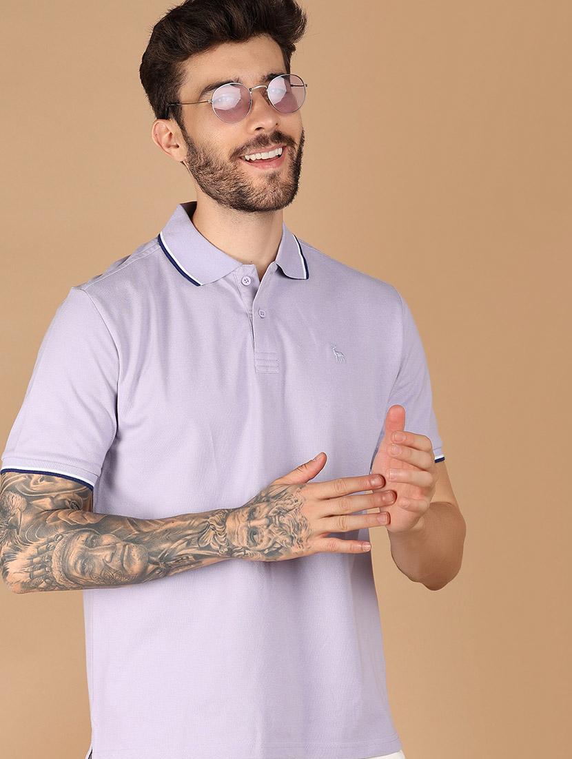 men solid cotton polo t-shirt - 21341796 - Standard Image - 3