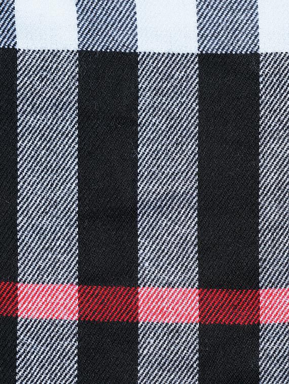 men checkered winter muffler - 21346051 - Standard Image - 3