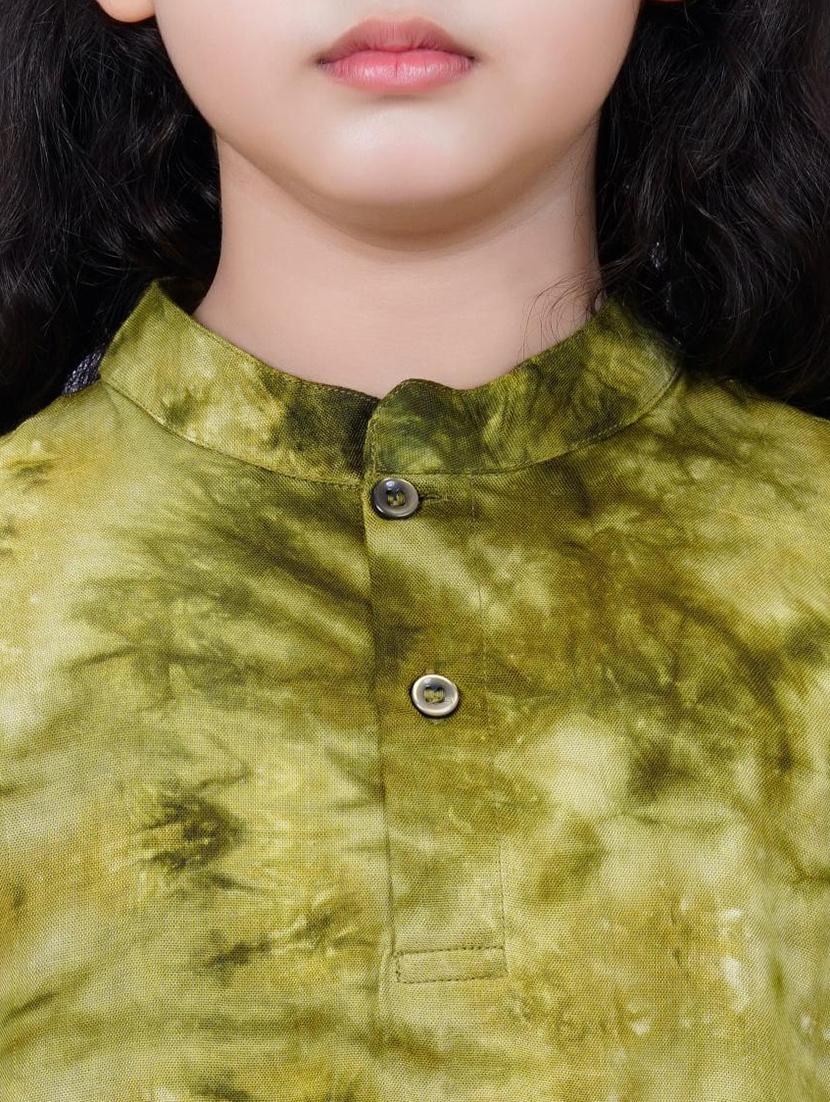 girls short sleeve printed frock - 21391914 - Zoom Image - 5