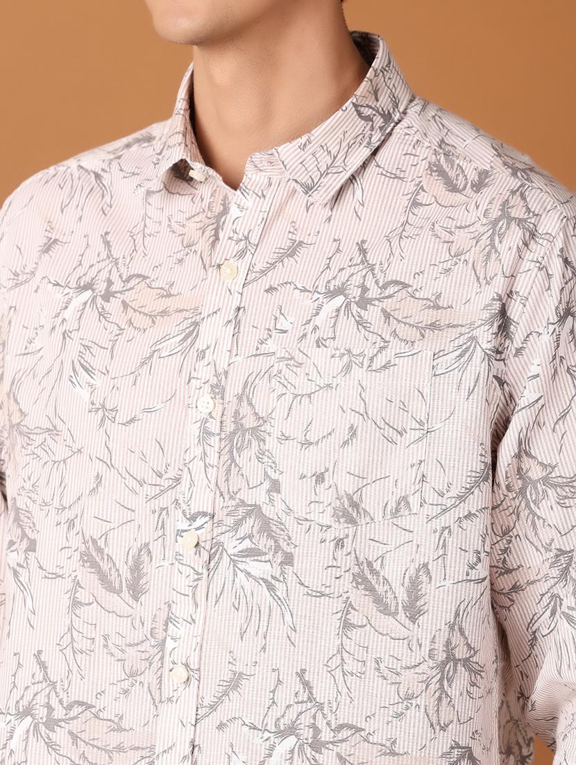 men collared printed casual shirt - 21491055 - Zoom Image - 5