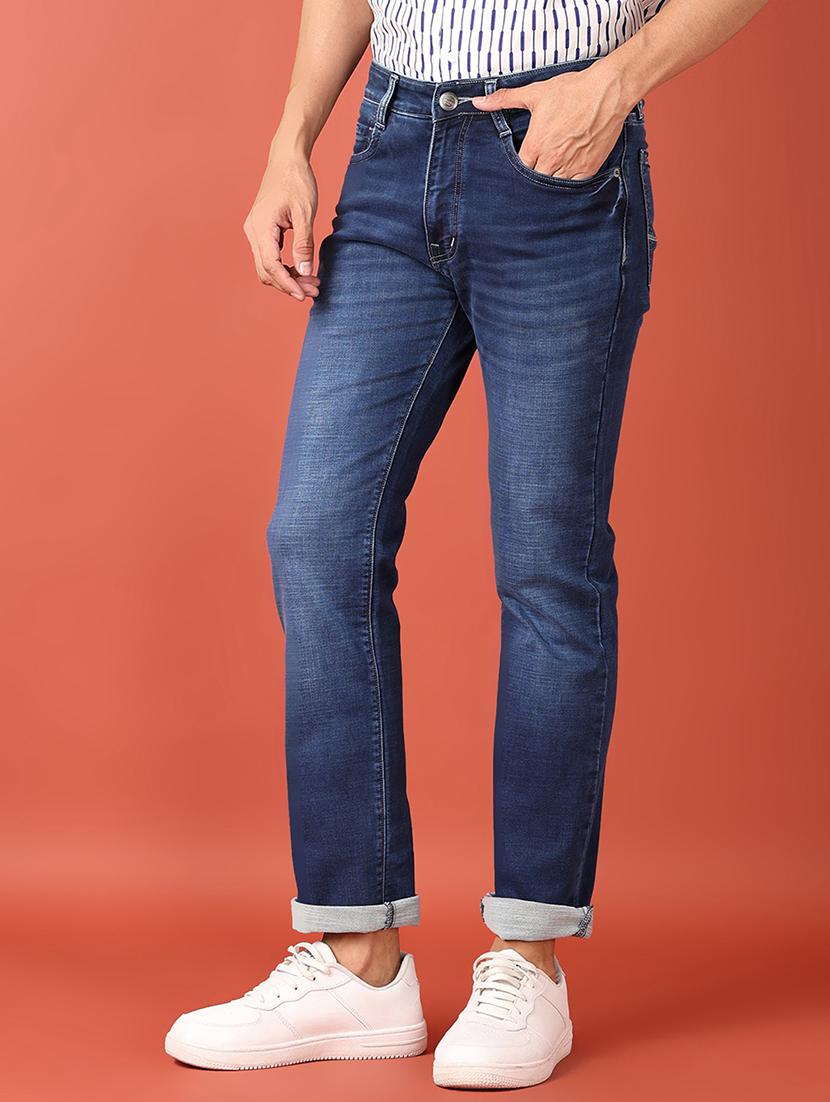 men solid mid rise slim fit jean - 21510902 - Zoom Image - 2