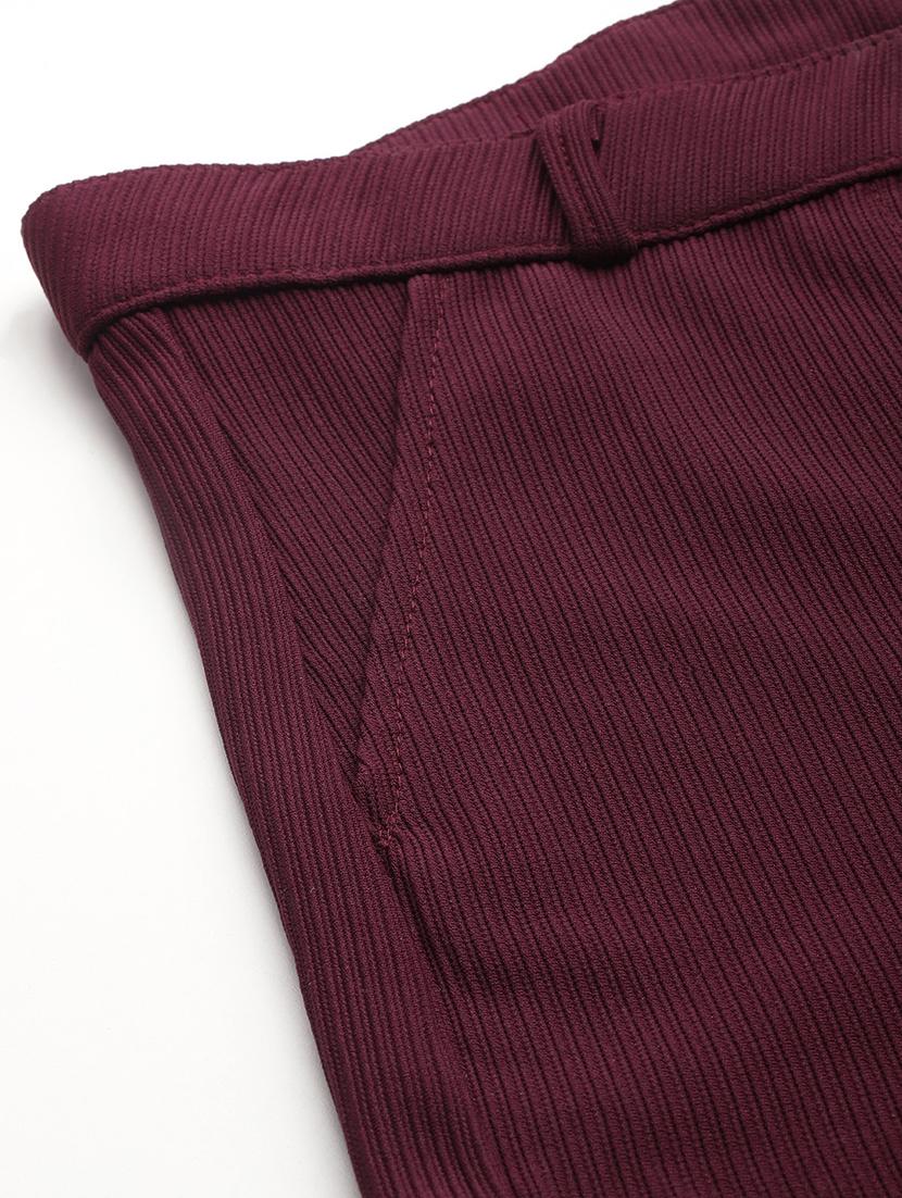 women solids high rise cargo - 21538566 - Zoom Image - 4