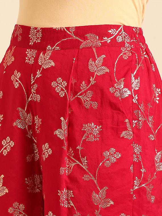 women floral printed wide leg trouser - 21539080 - Zoom Image - 5