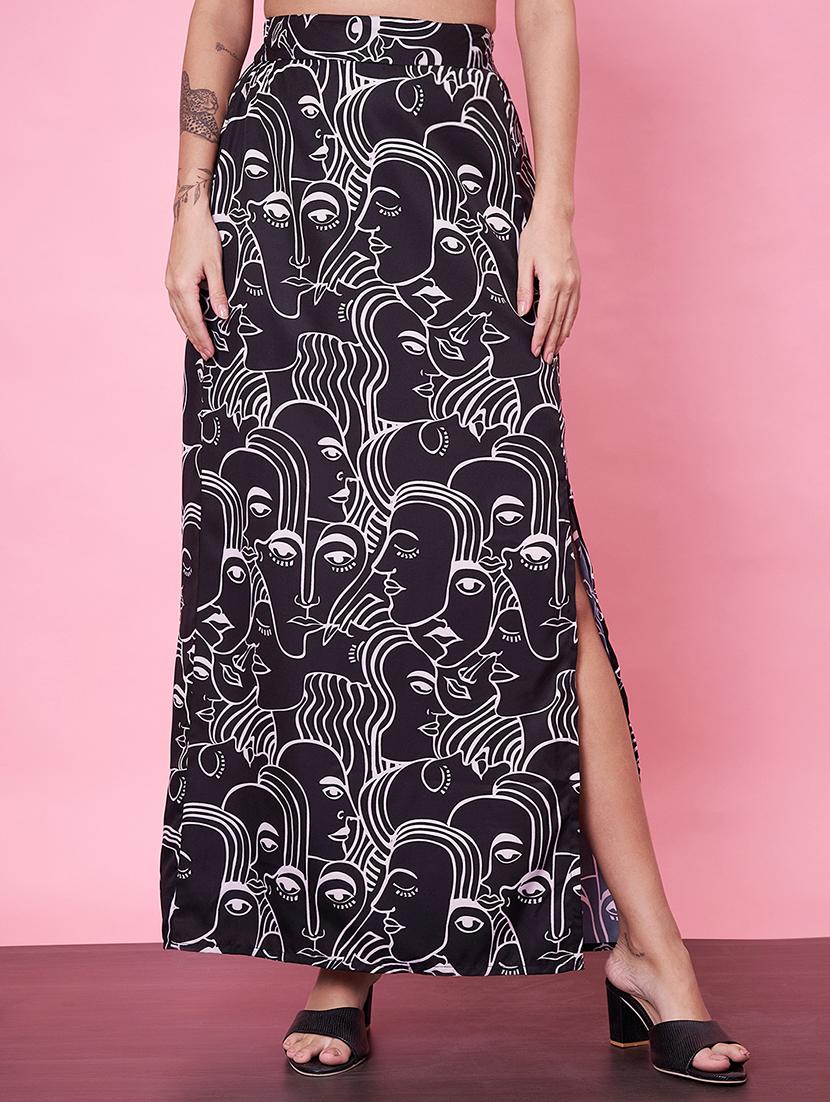 women printed top & skirt co-ord set - 21555934 - Zoom Image - 5
