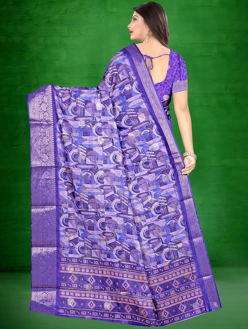 women printed saree - 21567473 - Zoom Image - 3