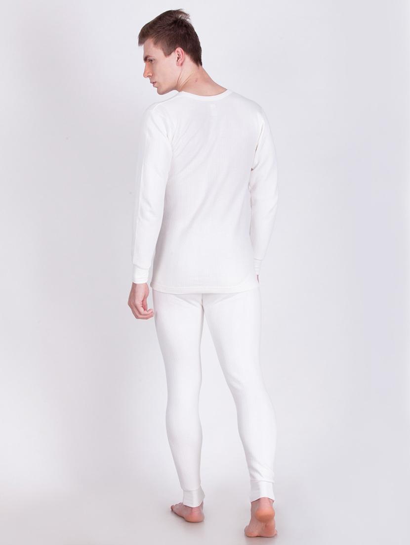 men solid full sleeve thermal set - 21578081 - Standard Image - 3