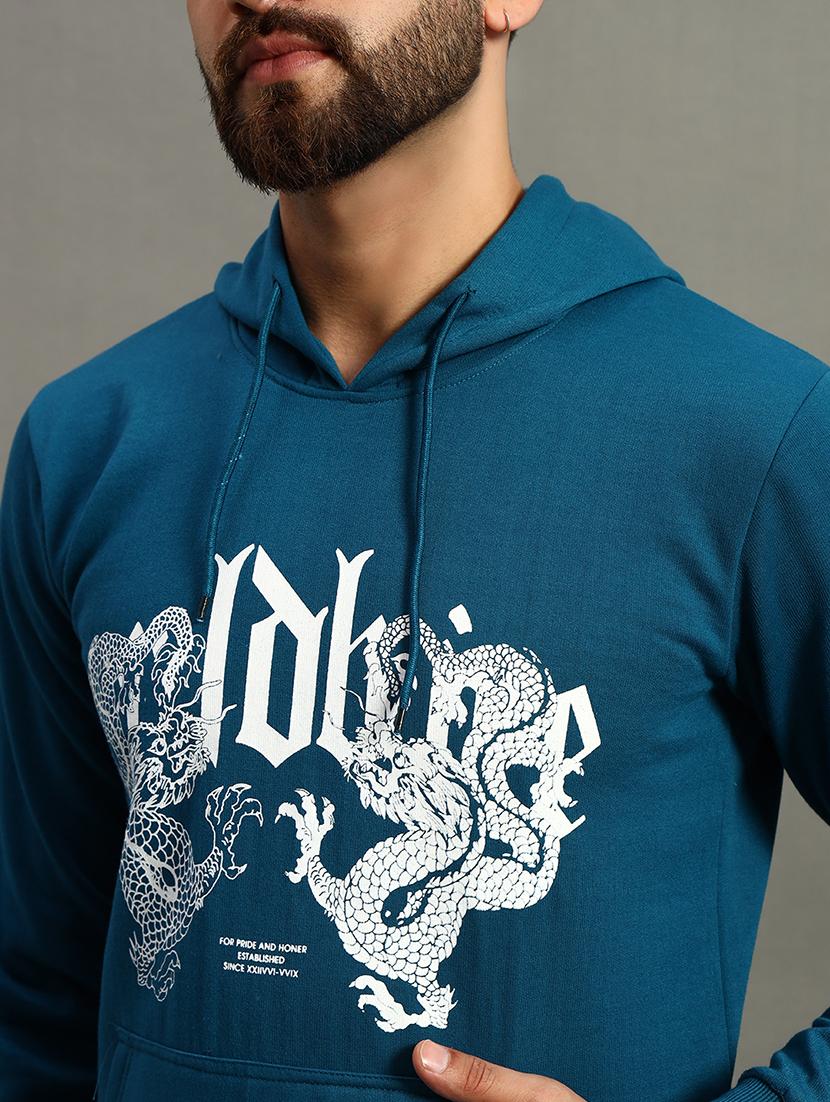 men front print regular fit sweatshirt - 21647125 - Zoom Image - 4