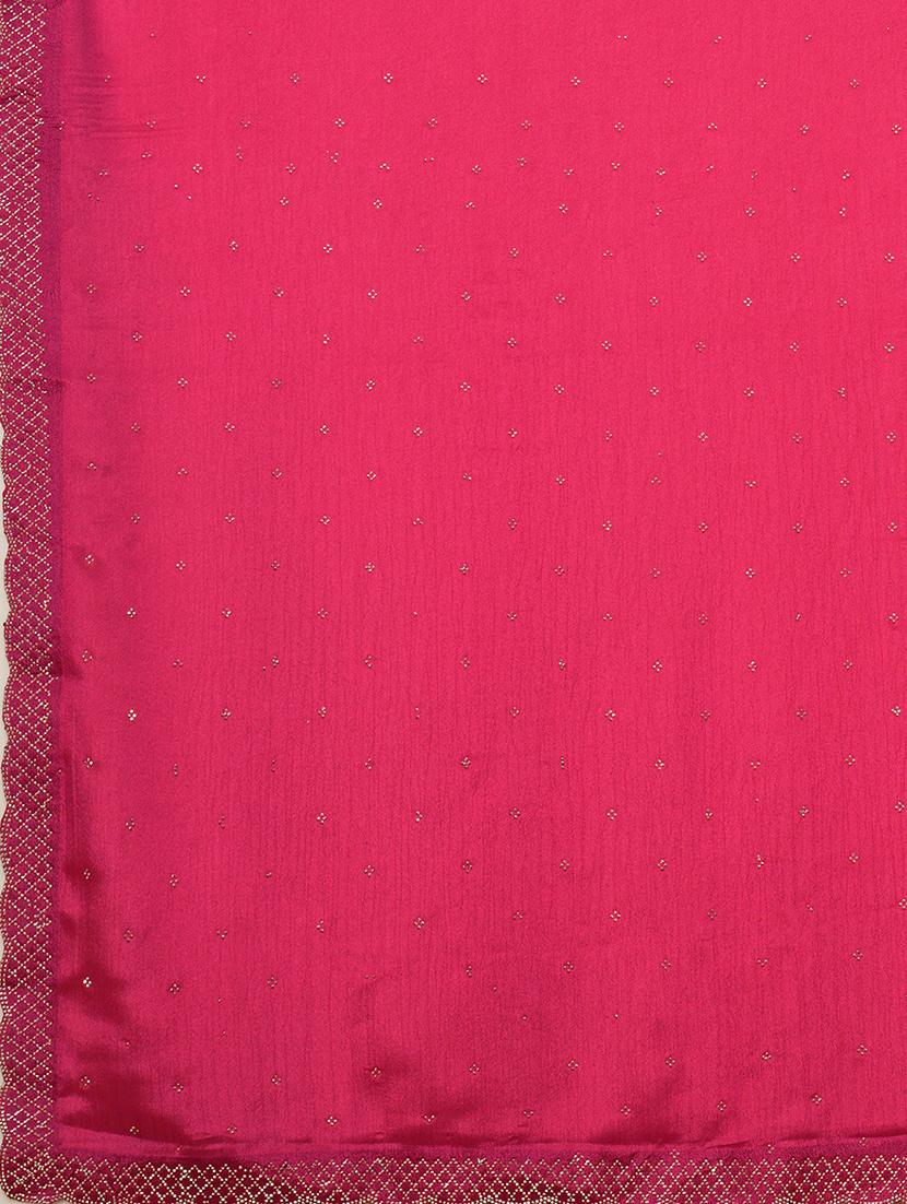 women emblellished bordered saree - 21649496 - Zoom Image - 5