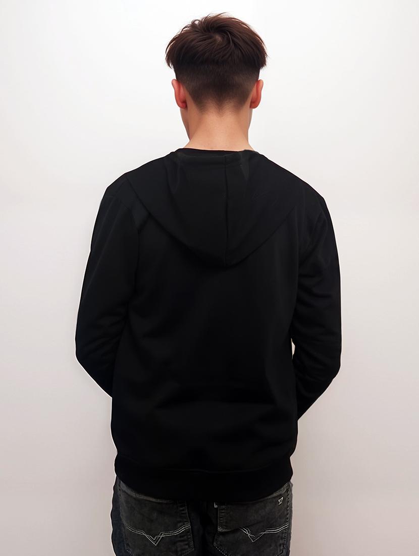 men solid long sleeve sweatshirt - 21663690 - Zoom Image - 3