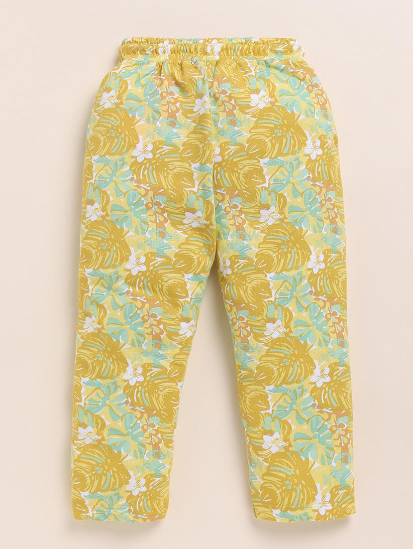 kids mid rise printed nightwear pyjama - 21706214 - Standard Image - 2